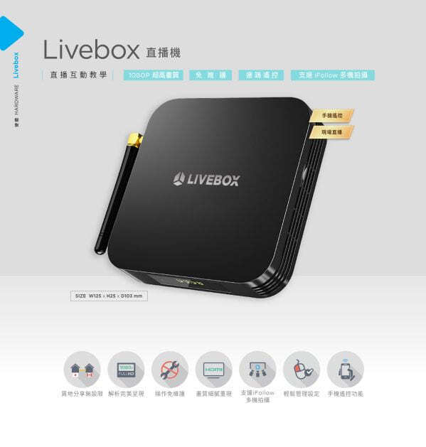 Livebox 直播機